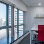 Co-working space with sea view